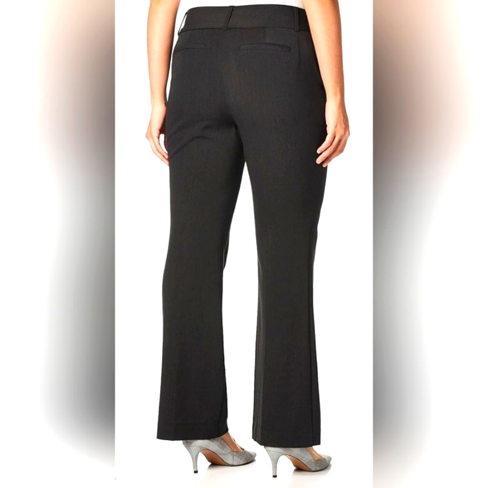 Rafaella Bootcut Garbadine Pants-Curvy Fit